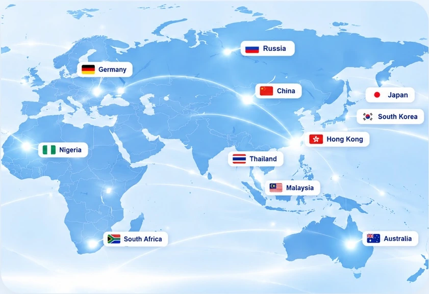 Global market and partner network