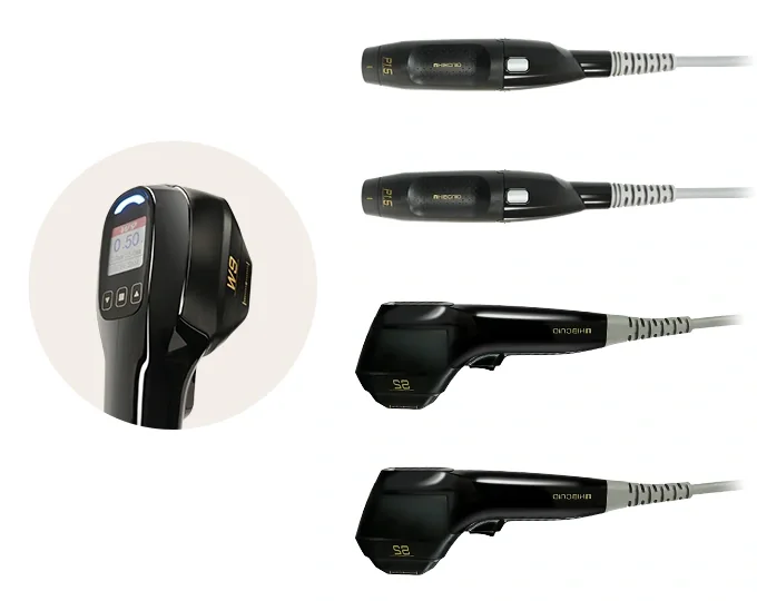 LCD handle display and four-handle configuration